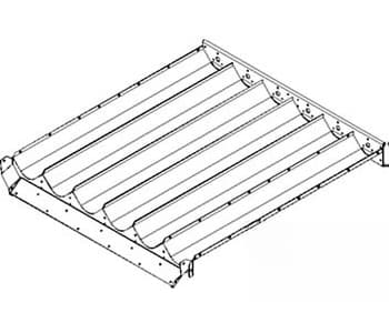 AH131234 - Shoe Grain Supply Front Auger Trough