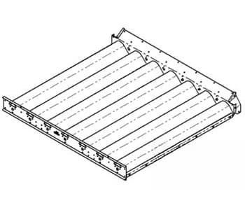 AH131236 - Shoe Grain Supply Front Auger Trough - Thumbnail 2