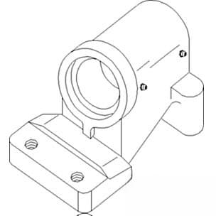 AH162576 - Rear Axle Spindle Housing Assy - Thumbnail 2