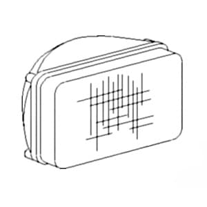 AH165877 - 12 Volt. Replacement Sealed Beam