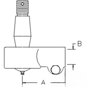 AH204612 - Cylinder Rod Tie Rod End