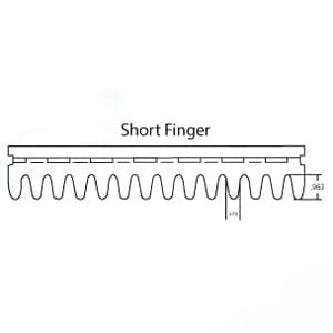 AH212423 - Hump Finger Adjustable Short Precleaner
