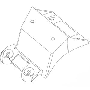 AH216675 - Set of 3 (Bullet Rotor) High Wear Threshing Element; 2nd Row;  Corn & Grain Kit - Thumbnail 4