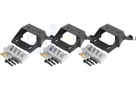 AH216678 - Set of 3 (Bullet Rotor) High Wear &5; Corn & Grain 4 Threshing Element; Rows 3 Kit