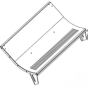 AH218187 - Straw Chopper Floor - Thumbnail 3