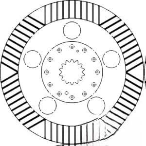 AL111498 - Brake Disc