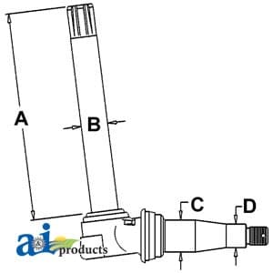 AL38381 - Spindle (RH/LH)