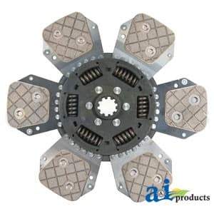 AL70272 - Trans Disc: 12.875", 6-Button, Feramic, Spring Loaded, 10 Spline - Thumbnail 2