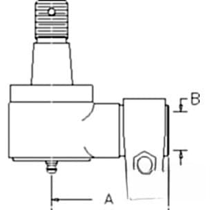 AL32866 - Hydrostatic Steering Cylinder End