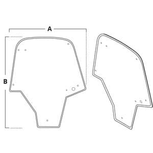 AM135031 - Glass, Door (LH)