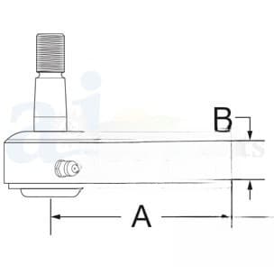 AM878081 - Tie Rod End Outer, RH - Thumbnail 3