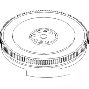 AR103749 - Flywheel w/ Ring Gear