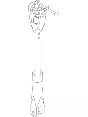 AR44555 - Complete Adjustable Lift Link - Thumbnail 4