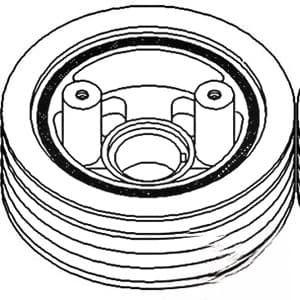 AR57241 - Crankshaft Dampener Pulley