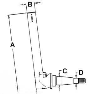 AR58606 - Spindle (RH/LH) - Thumbnail 4