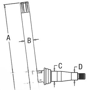 AR67417 - Spindle (RH/LH)