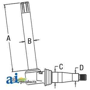 AR67417 - Spindle (RH/LH)