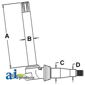 AR74606 - Spindle (RH/LH)