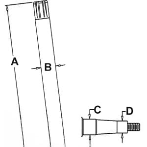 AR76933 - Spindle (RH/LH)