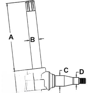 AR82754 - Spindle (RH/LH)