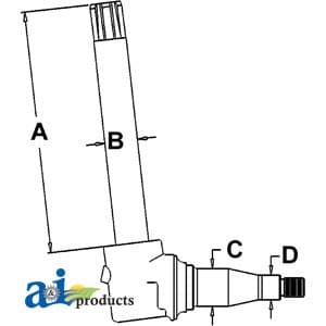 AR82754 - Spindle (RH/LH)