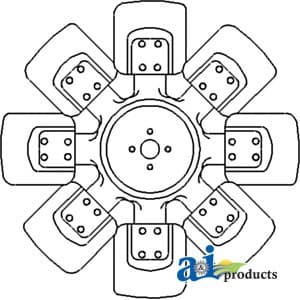 AR85892 - Fan, 8 Blade