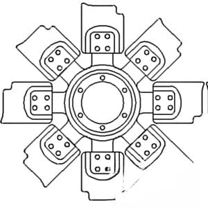 AR94950 - 8 Blade Fan