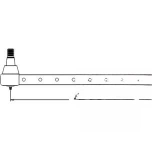 AR63833 - Long Outer (8 Cross Holes) Tie Rod