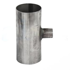 ASPV90 - 5.5" Stainless Steel Straight Pipe w/ 90° Barb