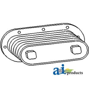 AT25038 - Cooler, Oil - Thumbnail 2