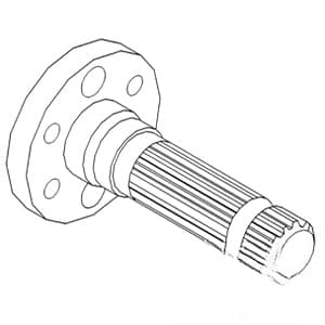 AT20095 - Shaft, PTO (1000 RPM)