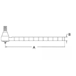AT20943 - 11 grooves Tie Rod