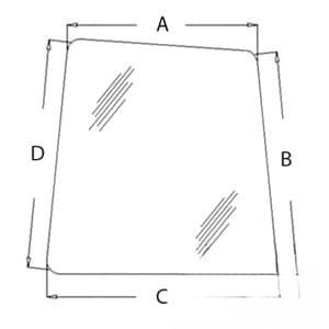 AT214163 - Glass, Front (RH)