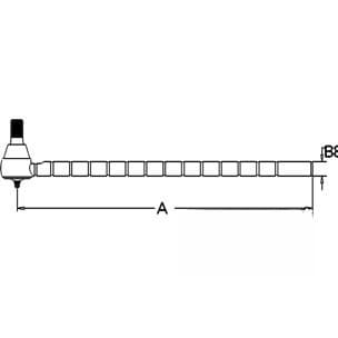 AT23583 - Long Outer Tie Rod