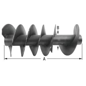 AXE17156 - Ext. Wear Vertical Unloading; Regular Unload Rate Auger - Thumbnail 2