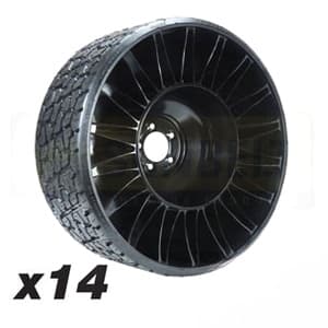 B125913TW5B - BULK #14 26x12N12 XL X-TWEEL TURF - 5 LUG