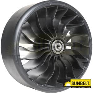 B141011TWC - 13X6.5N6 X-TWEEL TURF CASTER SMOOTH 5/8"ID - Thumbnail 2