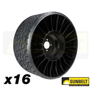 B177185TW4B - 24x12N12 X-TWEEL TURF - 4LUG, BULK #16