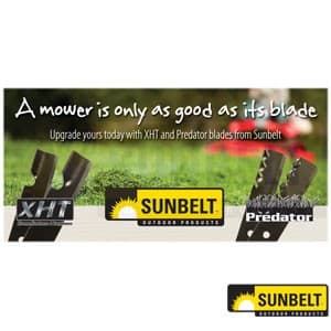 B1AC350SIGN - A-FRAME BLADE DISPLAY RACK HEADER SIGN