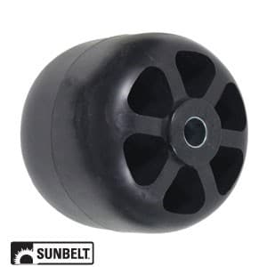 B1CO109 - WHEEL-DECK, SMOOTH, 3.875X4, BLACK