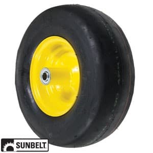 B1FP123 - WHEEL-SMOOTH, 13X5X6, YELLOW, FP