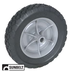 B1SB8927 - WHEEL-DECK, 8X1.75, DIAMOND, STEEL-GRAY