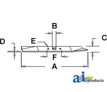 B1SN3003 - BLADE-MOWER, XHT, 30", 1-1/16", ML - Thumbnail 2