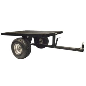 B1UTV1019RL - 1000 LB. UTV ATV FLAT BED CART W/ SIDE RAILS