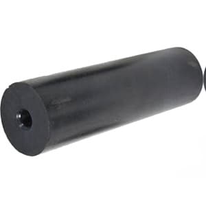 B1WL45 - BLACK SMOOTH 2-13/16X10 ROLLER-DECK