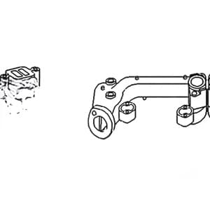 B3641R - Intake & Exhaust Manifold