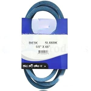 B63K - Aramid Blue V-Belt (5/8" X 66" )