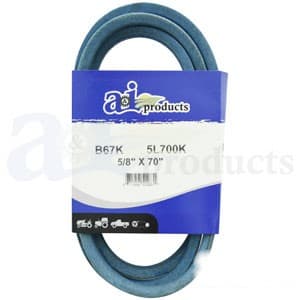 B67K - Aramid Blue V-Belt (5/8" X 70" )
