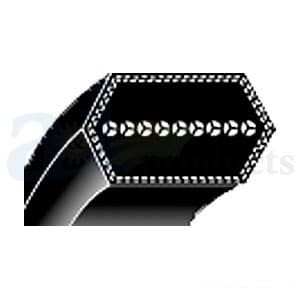 BB122 - Double V-Belt (5/8" X 125")