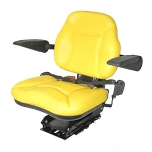 BBS108YL - 330 lb / 150 kg Weight Limit YLW "Big Boy" Seat; w/ Armrests